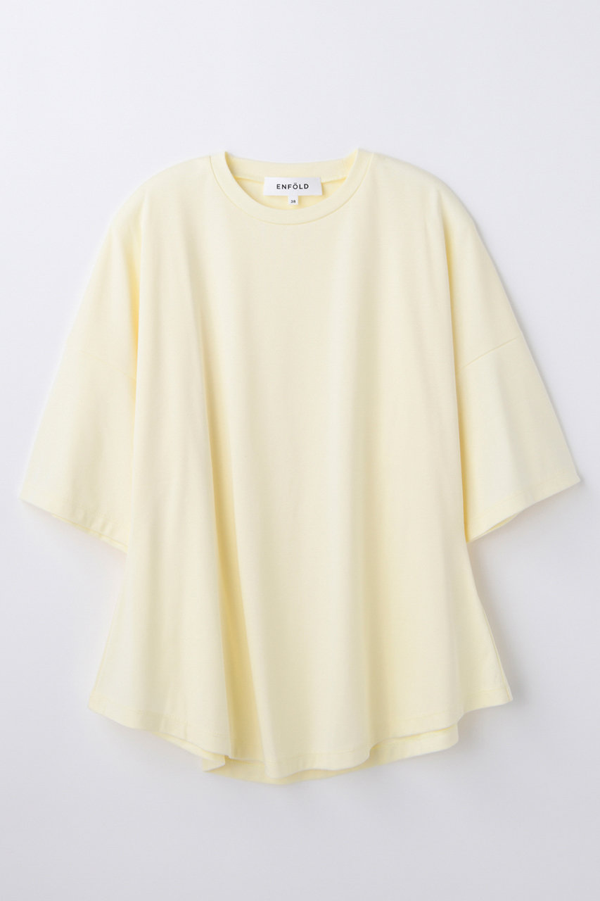 エンフォルド/ENFOLDの【4/15 12:00販売開始】PEPLUM LOOSE T-SHIRT(ベージュ/300JS280-2171)