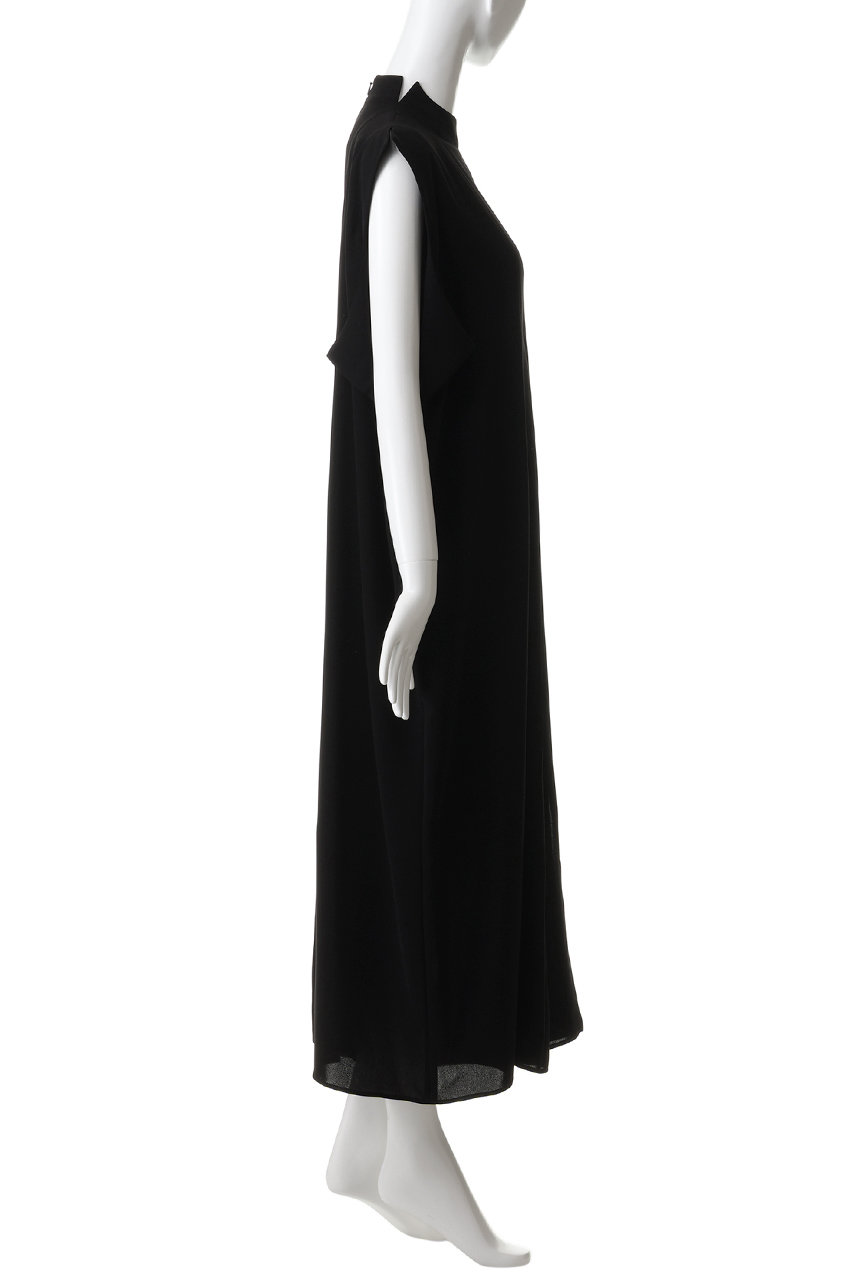 ENFOLD(エンフォルド)｜SHREDDER HEM DRESS/ブラック の通販｜ELLESHOP