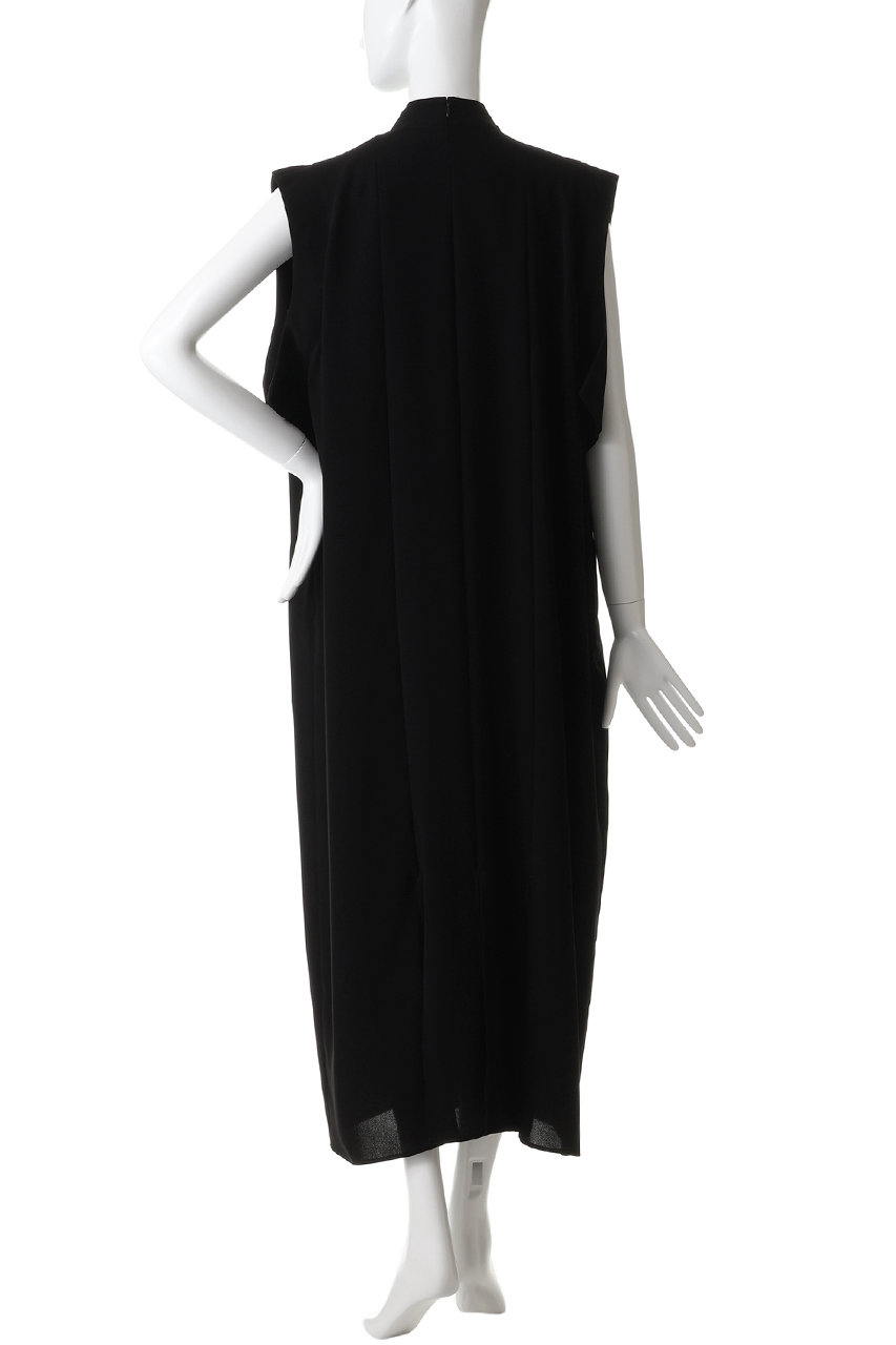 ENFOLD(エンフォルド)｜SHREDDER HEM DRESS/ブラック の通販｜ELLESHOP