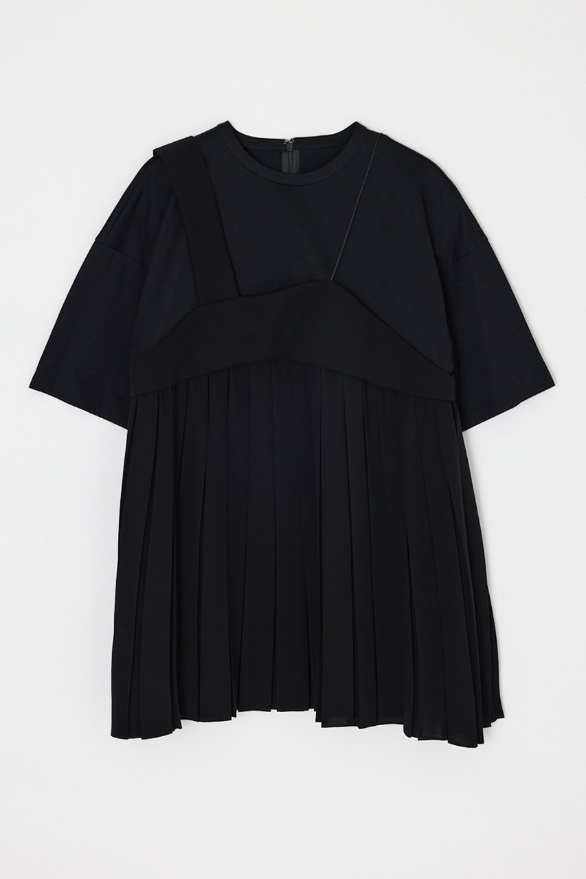 エンフォルド/ENFOLDの【5/1 12:00販売開始】LAYERED PLEATS PULLOVER(ブラック/300JS230-3741)