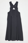 ENFOLD(エンフォルド)｜BACK-CROSS JUMPER-SKIRT/ブラック の通販