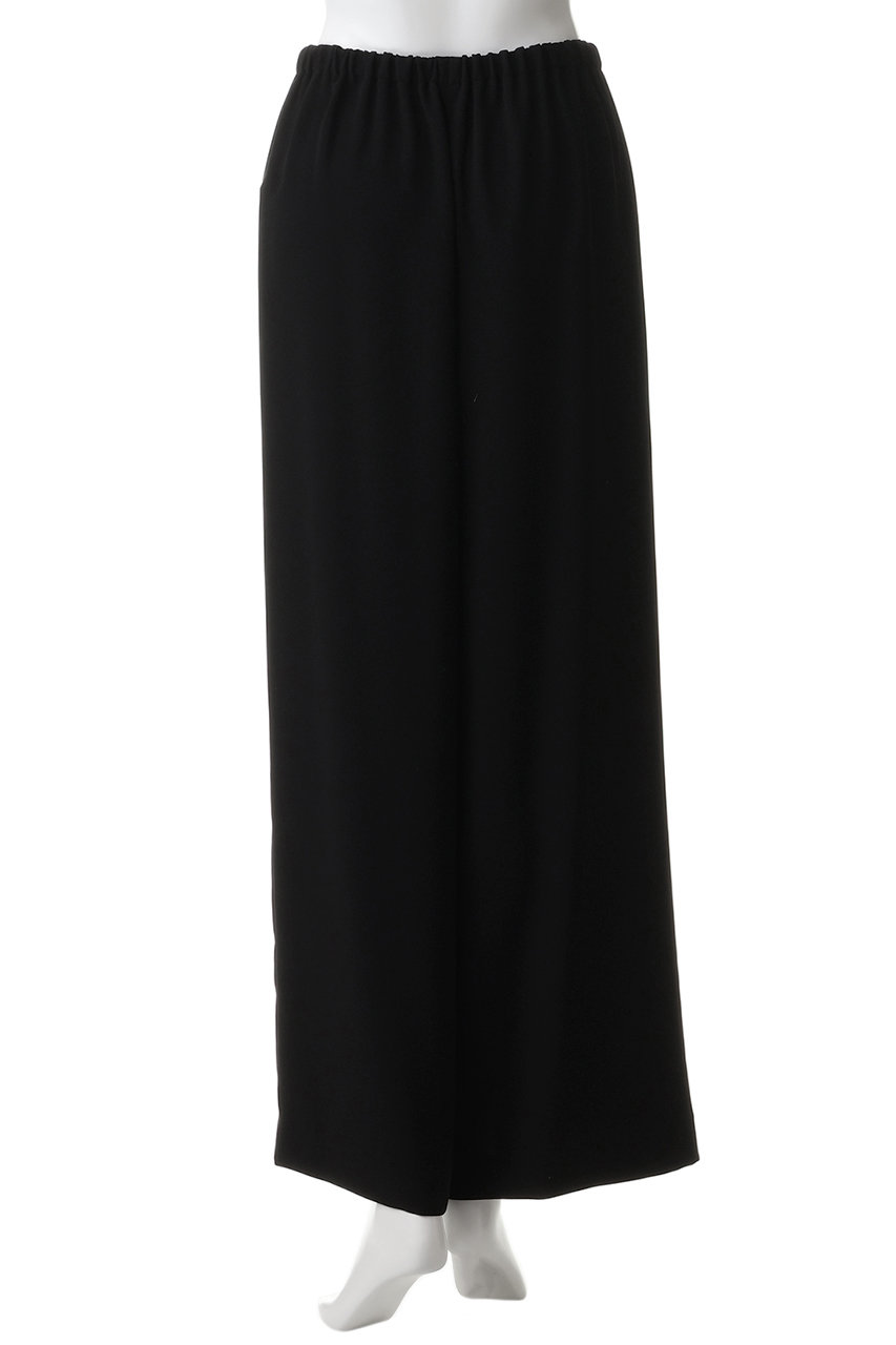 パンツ ENFOLD RELAX ELASTIC WIDE-TROUSERS ENFOLD(エンフォルド)｜RELAX ELASTIC WIDE-TROUSERS/ブラック の通販