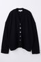 【5/1 12:00販売開始】FABRIC DOCKING CARDIGAN エンフォルド/ENFOLD ブラック