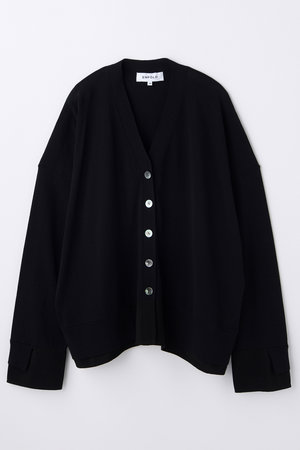 エンフォルド/ENFOLDの【5/1 12:00販売開始】FABRIC DOCKING CARDIGAN(110300/110303)
