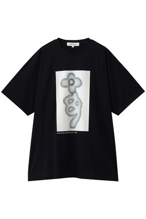 エンフォルド/ENFOLDのFLOWRE T-SHIRT(110100/110102)