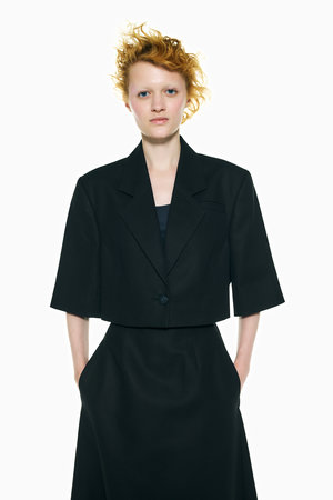エンフォルド/ENFOLDの【5/13 12:00販売開始】HALF-SLEEVES JACKET(110800/110801)