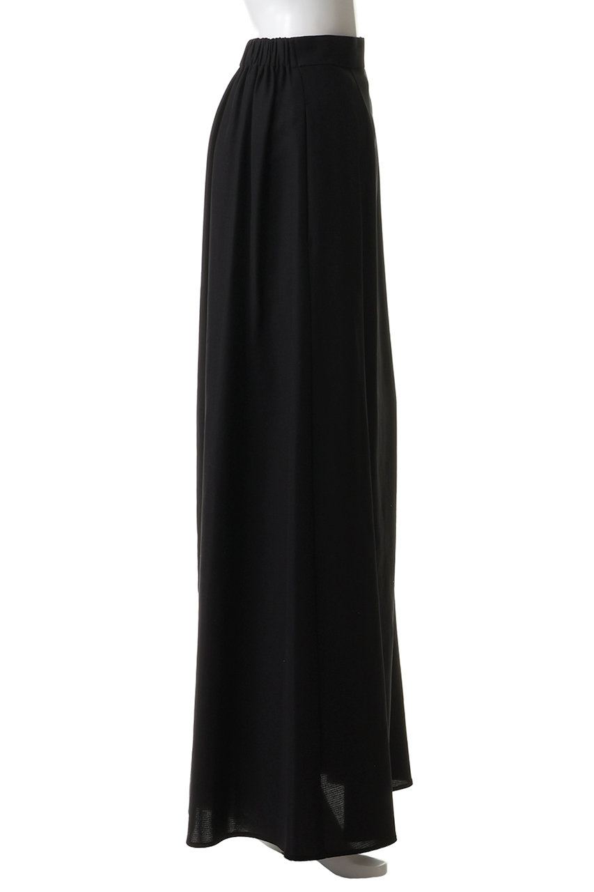 ENFOLD / エンフォルド 25AW フレアスカート ENFOLD(エンフォルド)｜FLARE LONG-SKIRT/ブラック の通販｜ELLESHOP