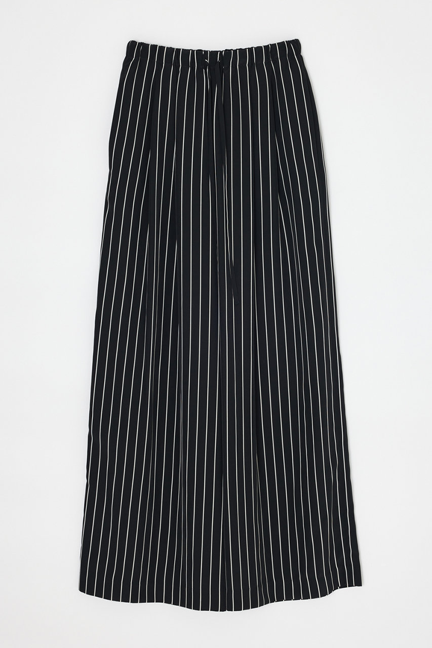 エンフォルド/ENFOLDの【5/13 12:00販売開始】STRIPE PANTS(ブラック/300JS231-3701)