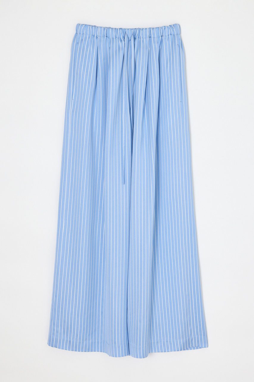 エンフォルド/ENFOLDの【5/13 12:00販売開始】SATIN STRIPE PANTS(ライトブルー/300JS231-3641)