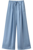 SATIN STRIPE PANTS