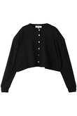 ENFOLD(エンフォルド)｜CUT-AND-SEW CARDIGAN/ブラック の通販