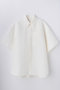 【5/13 12:00販売開始】LOOSE HALF-SLEEVE SHIRT エンフォルド/ENFOLD ホワイト