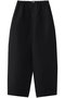 EASY CURVE TROUSERS エンフォルド/ENFOLD ブラック