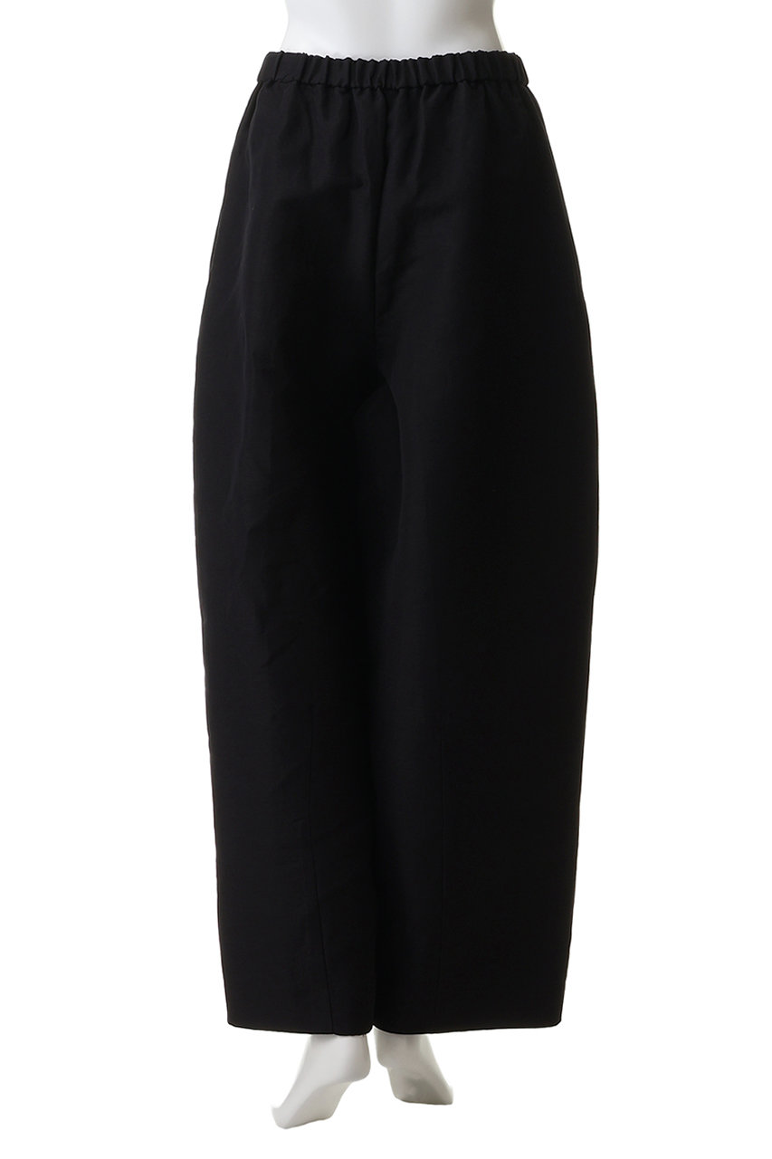 ENFOLD(エンフォルド)｜EASY CURVE TROUSERS/ブラック の通販