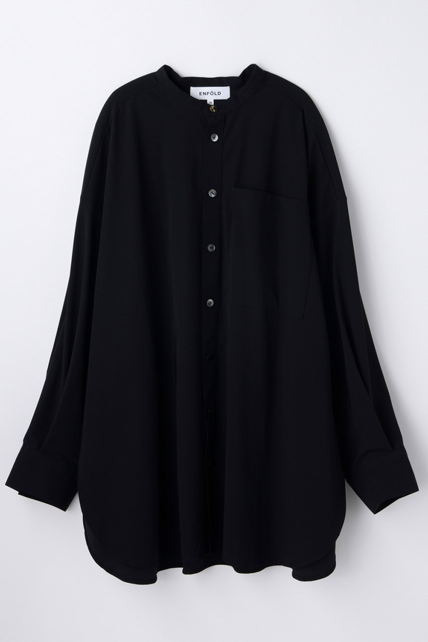 エンフォルド/ENFOLDの【5/13 12:00販売開始】RUSH SHIRT(ブラック/300JS260-2371)