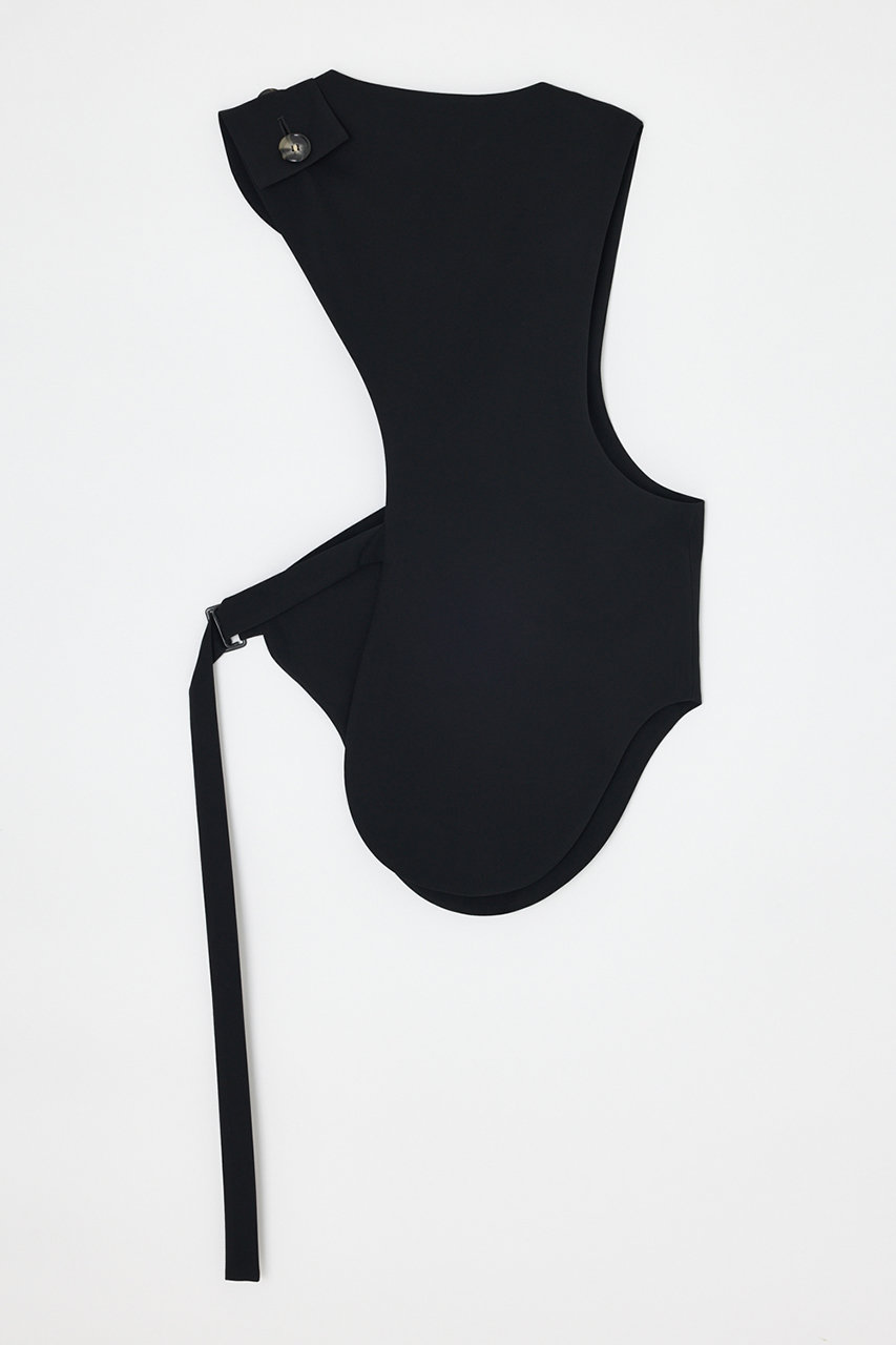 ENFOLD(エンフォルド)｜PEライトジョーゼット Pullover Vest Parts