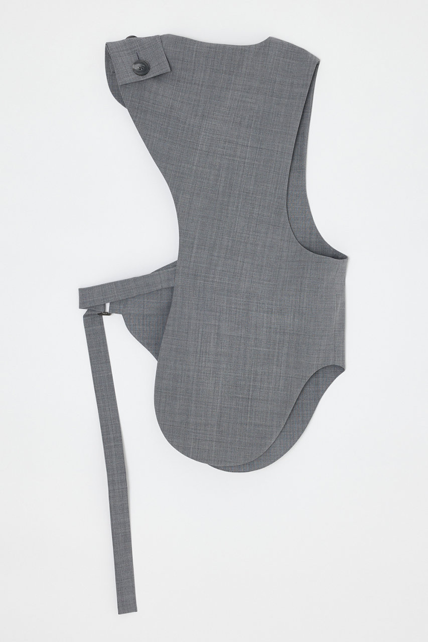 ENFOLD(エンフォルド)｜T/Wポプリン Pullover Vest Parts/ベストパーツ