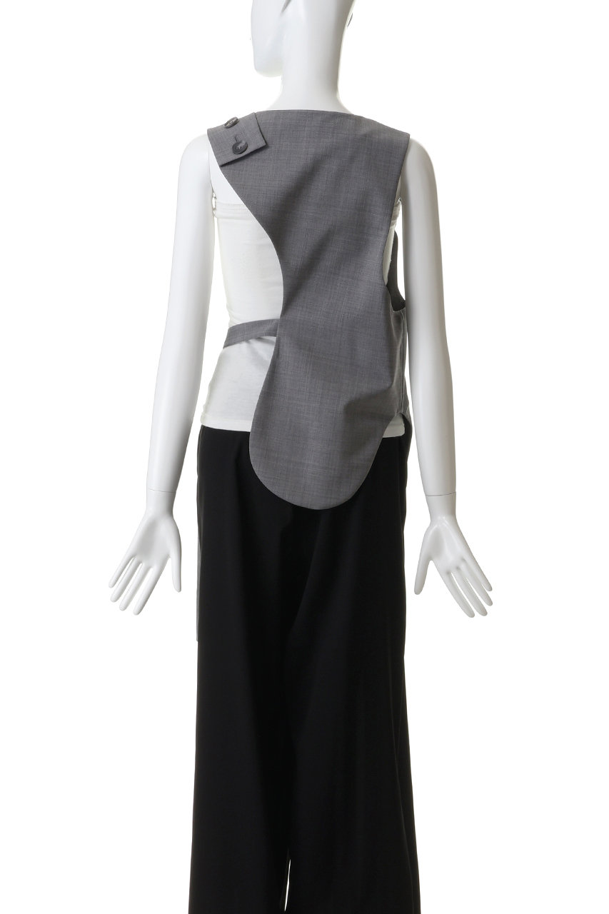ENFOLD(エンフォルド)｜T/Wポプリン Pullover Vest Parts/ベストパーツ