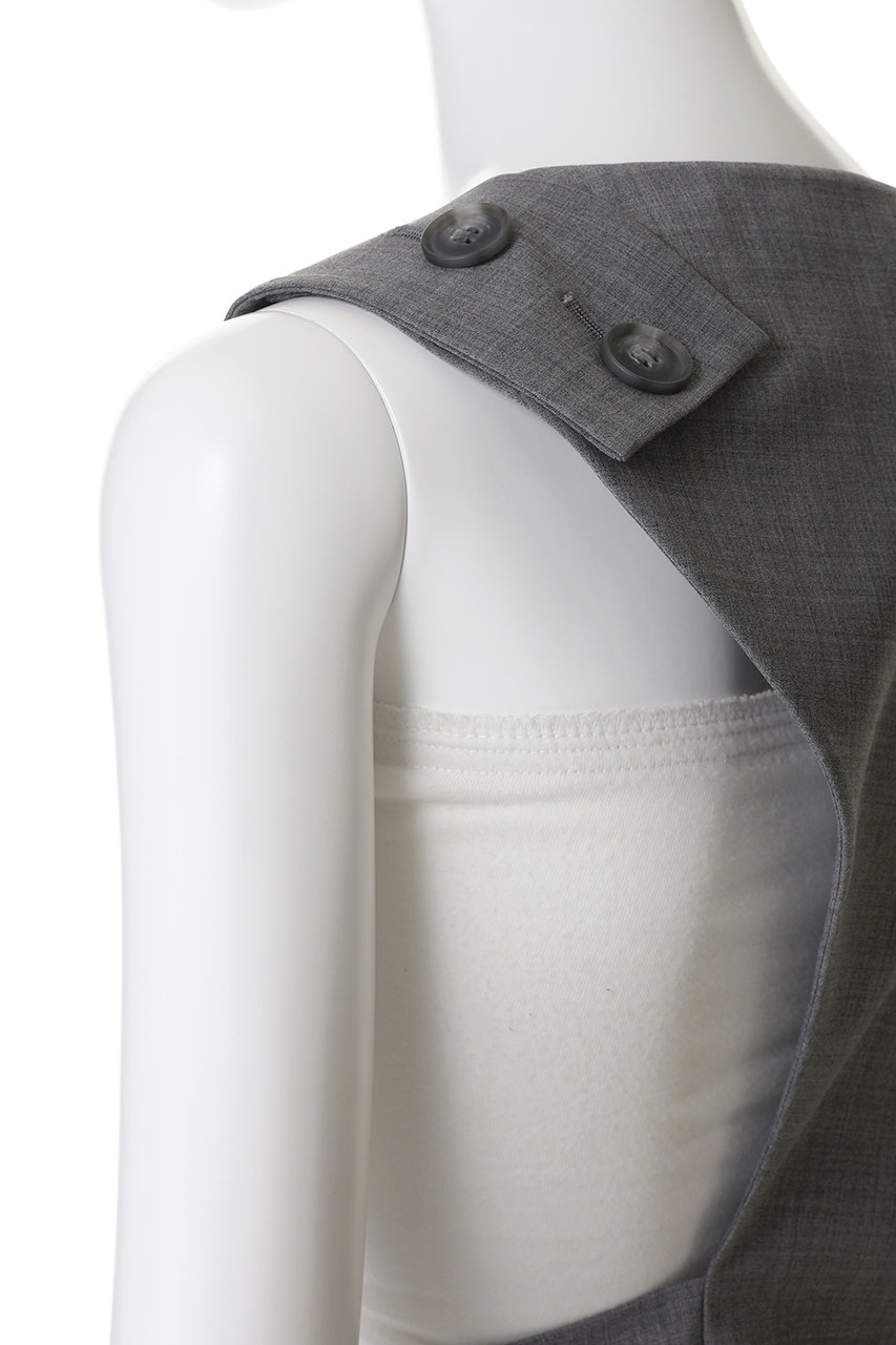 ENFOLD(エンフォルド)｜T/Wポプリン Pullover Vest Parts/ベストパーツ