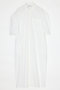 ハイデンシティブロード Half Sleeve SHIRT DRESS/シャツドレス エンフォルド/ENFOLD ホワイト