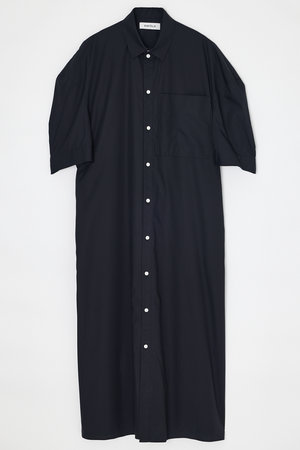 エンフォルド/ENFOLDのハイデンシティブロード Half Sleeve SHIRT DRESS/シャツドレス(110500/110503)
