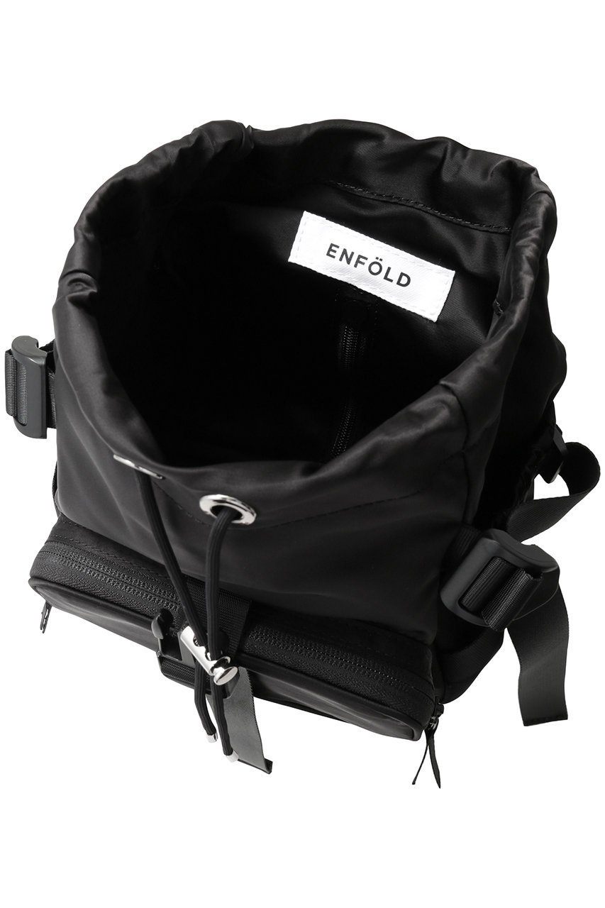 ENFOLD(エンフォルド)｜Back Pack/バックパック/ブラック の通販