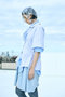 Double Stripe Shirring SH/シャツ エンフォルド/ENFOLD