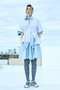 Double Stripe Shirring SH/シャツ エンフォルド/ENFOLD