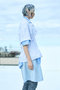 Double Stripe Shirring SH/シャツ エンフォルド/ENFOLD