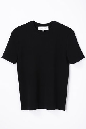 エンフォルド/ENFOLDのCOMPACT T-SHIRT /Tシャツ(110400/110402)
