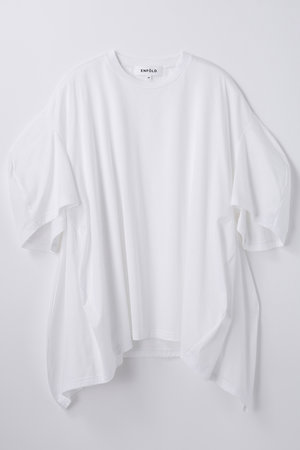 エンフォルド/ENFOLDのライトシルケット天竺 Umbrella T/SH　Tシャツ(110100/110102)