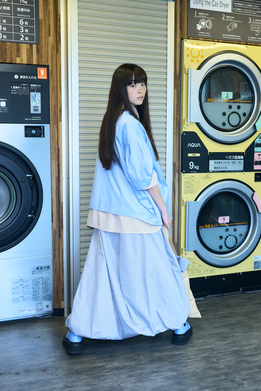 ENFOLD(エンフォルド)｜【予約販売】ライトシルケット天竺 Umbrella T