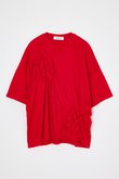 ライトシルケット天竺 スモッキング T/SH　Tシャツ