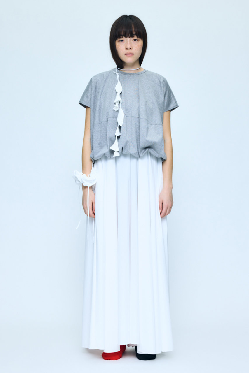 ENFOLD(エンフォルド)｜Tyvek Rain Cloud シュシュ/ホワイト の通販
