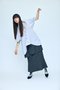 ストライプトロ  UmbrellaヘムSK/スカート エンフォルド/ENFOLD