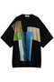 スビン天竺 Rain Large T/SH Tシャツ エンフォルド/ENFOLD ブラック