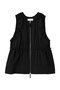 DICROS SOLO Twill ギャザーシェイプVEST エンフォルド/ENFOLD ブラック