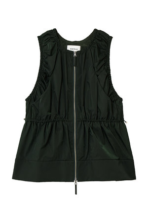 エンフォルド/ENFOLDのDICROS SOLO Twill ギャザーシェイプVEST(110800/110806)