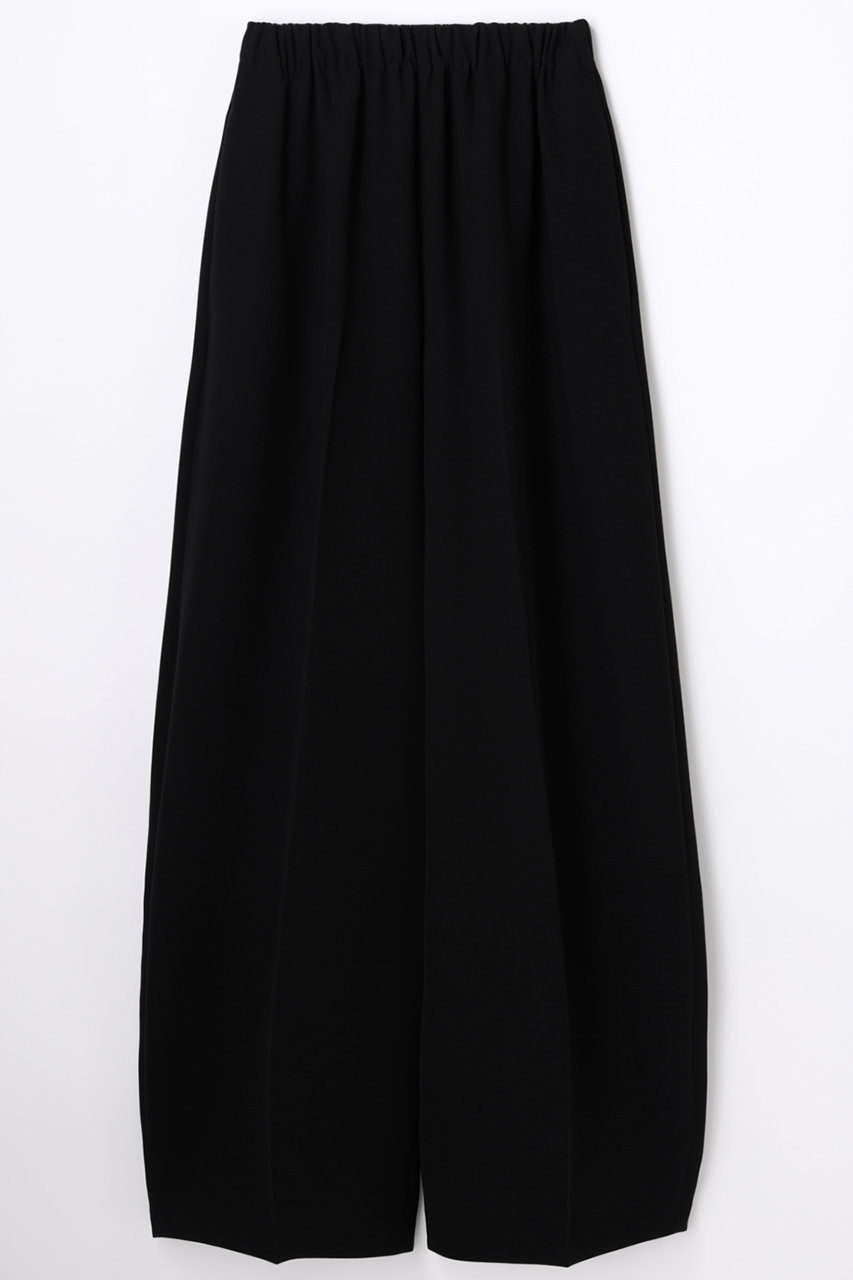 ENFOLD ストレートコクーンPT/パンツ (ブラック, 36) エンフォルド ELLE SHOP