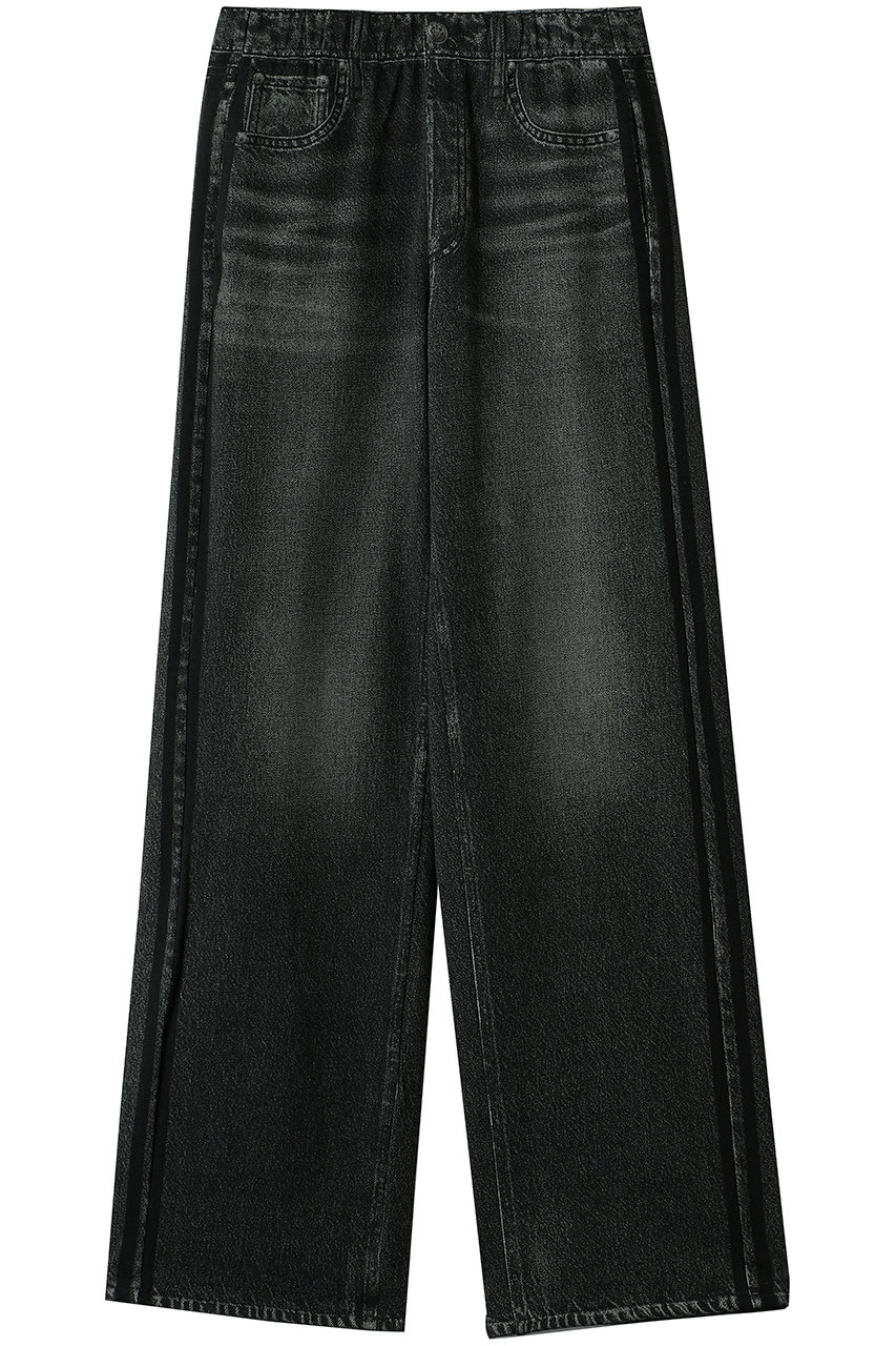 ラグ & ボーン/rag & boneのRB  MIRAMAR TERRY ワイドレッグパンツ(ウォッシュドブラック/W26-W04125R)