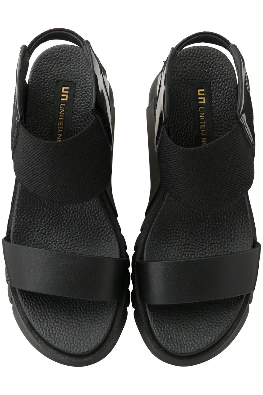 UNITED NUDE(ユナイテッド ヌード)｜Delta 3D Sandal/ブラック の通販