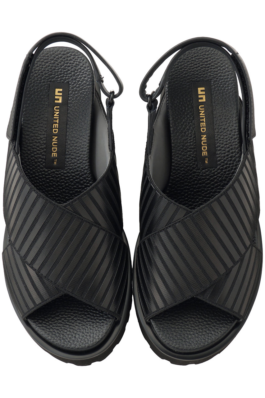 UNITED NUDE(ユナイテッド ヌード)｜Rico x Sandal/ブラック の通販