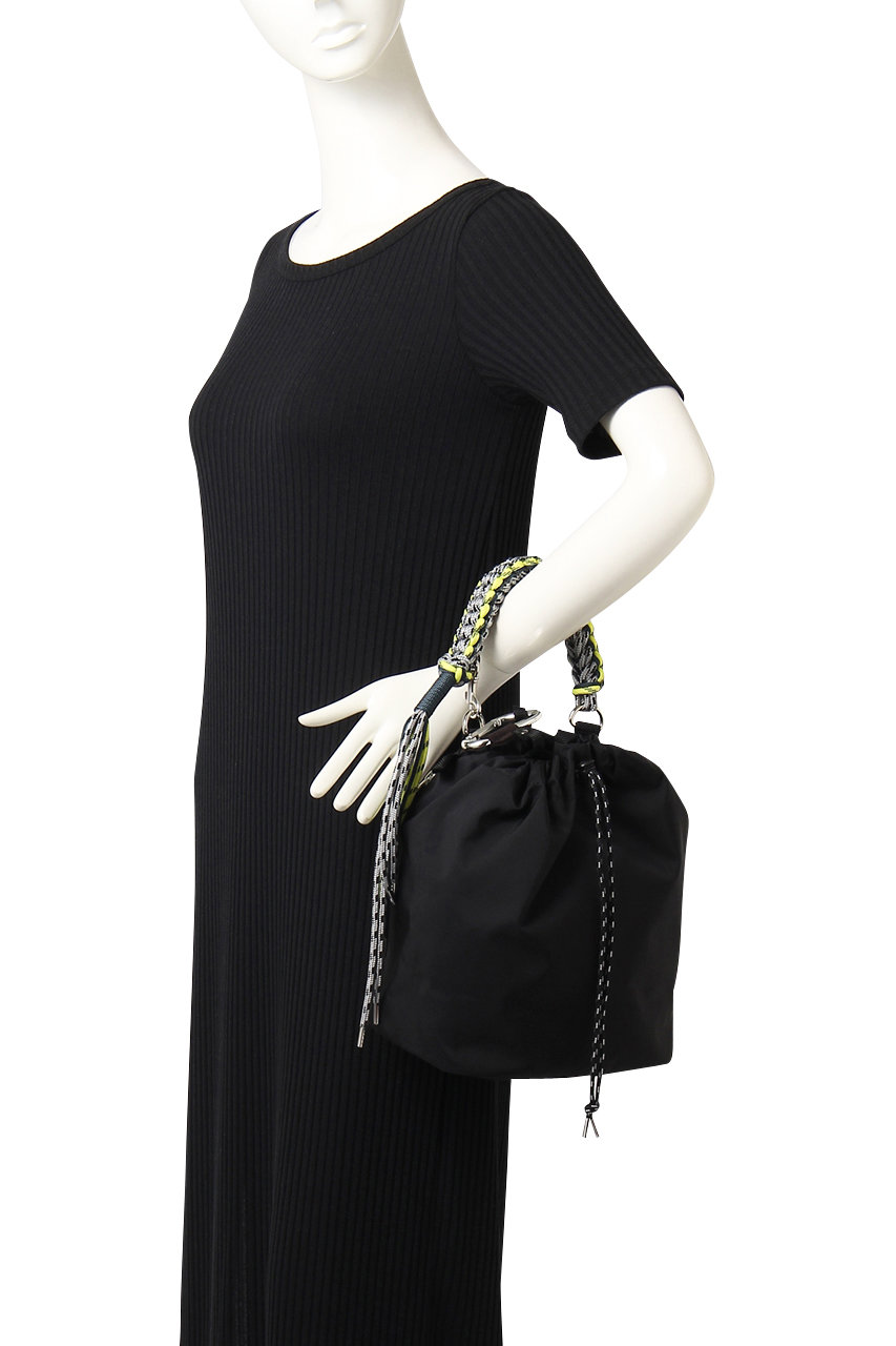 Zattu ザッツ Loweel ナイロン2wayショルダーバッグ ブラック の通販 Elleshop エル ショップ