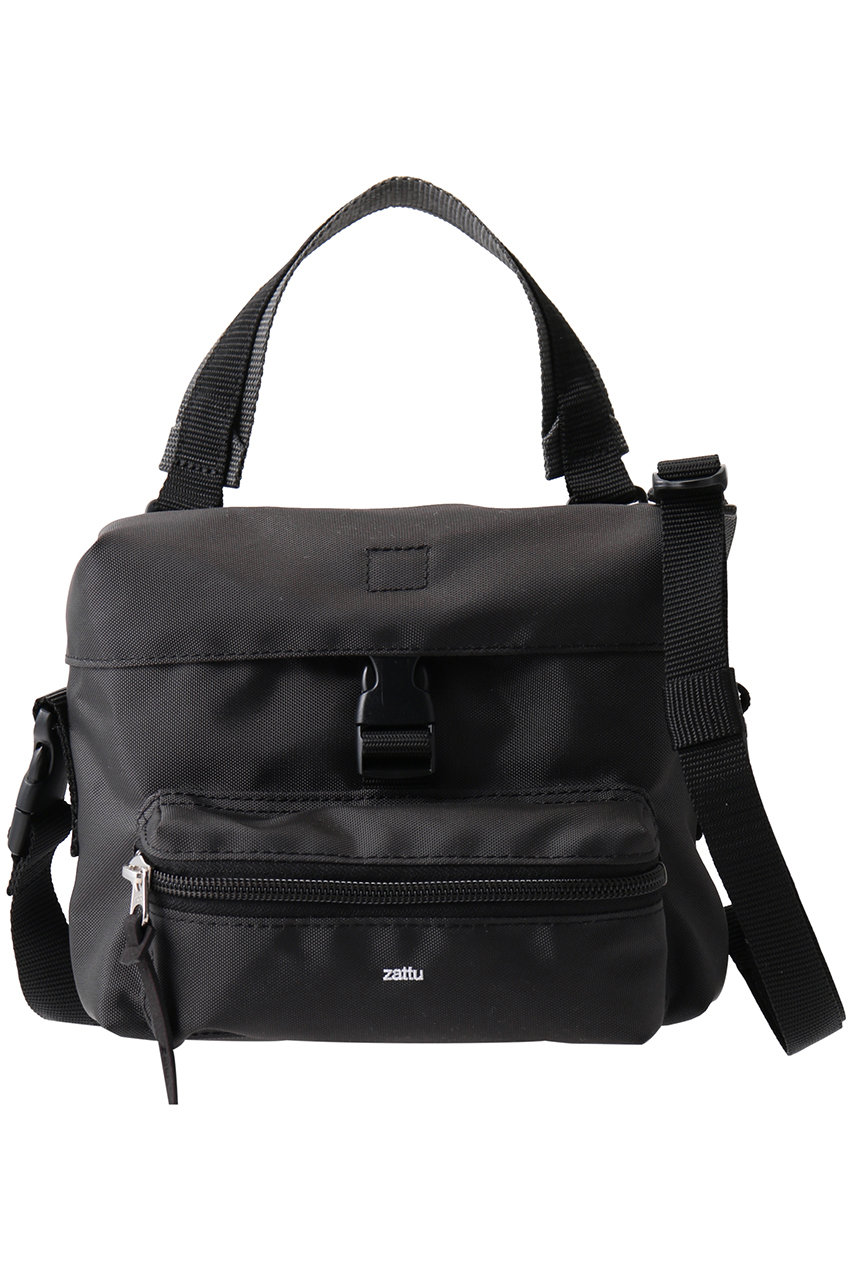 zattu SUCO-LQ ナイロン2wayショルダーバッグ (オフブラック, F) ザッツ ELLE SHOP zattu SUCO-LQ ナイロン2wayショルダーバッグ (オフブラック, F) ザッツ ELLE SHOP