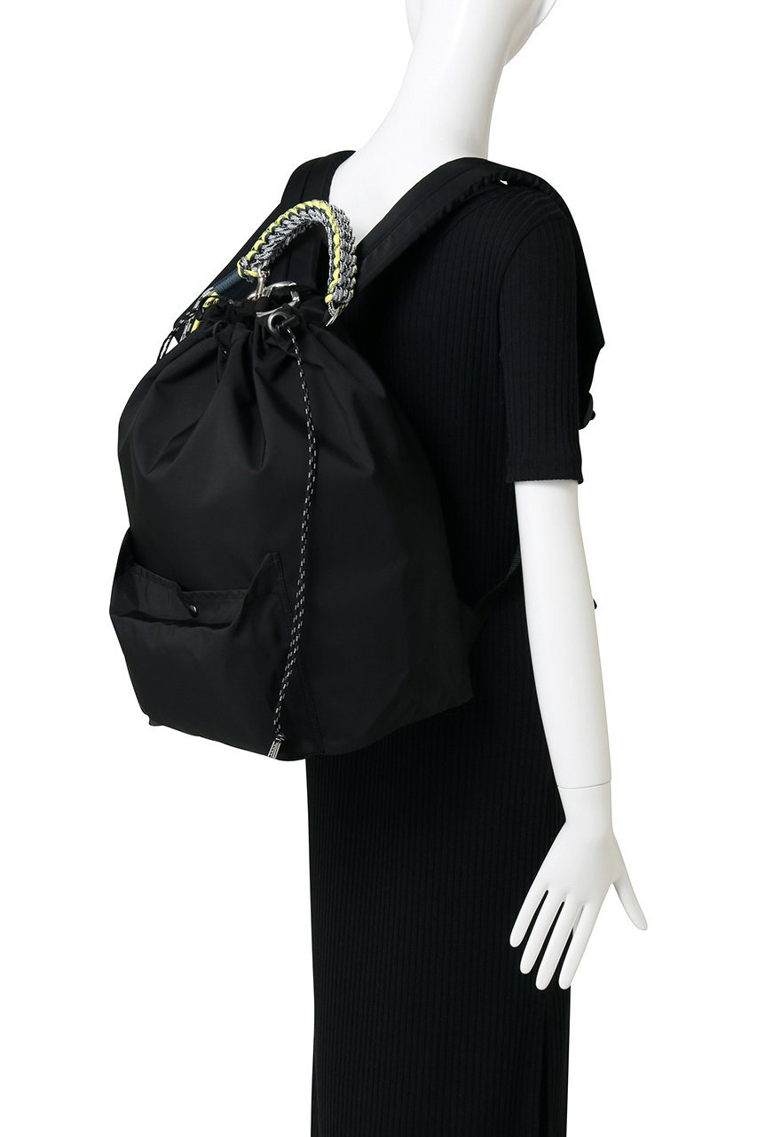 zattu(ザッツ)｜HENRIK ナイロン2wayバックパック/ブラック の通販