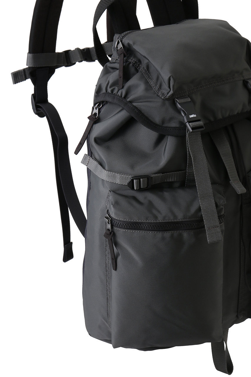 zattu(ザッツ)｜SMITHEE-K2 ナイロンバックパック/ダークグレー の通販
