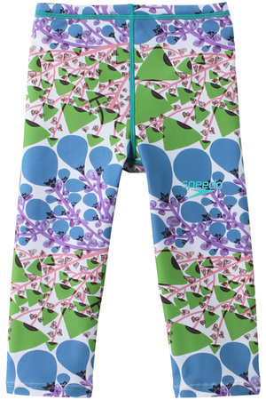 スピード/Speedoの【KIDS】ハタケウタスイムレギンス オフホワイト 120(200200/200216)