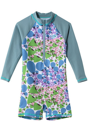 スピード/Speedoの【KIDS】ハタケウタロンパース オフホワイト 120(200200/200216)