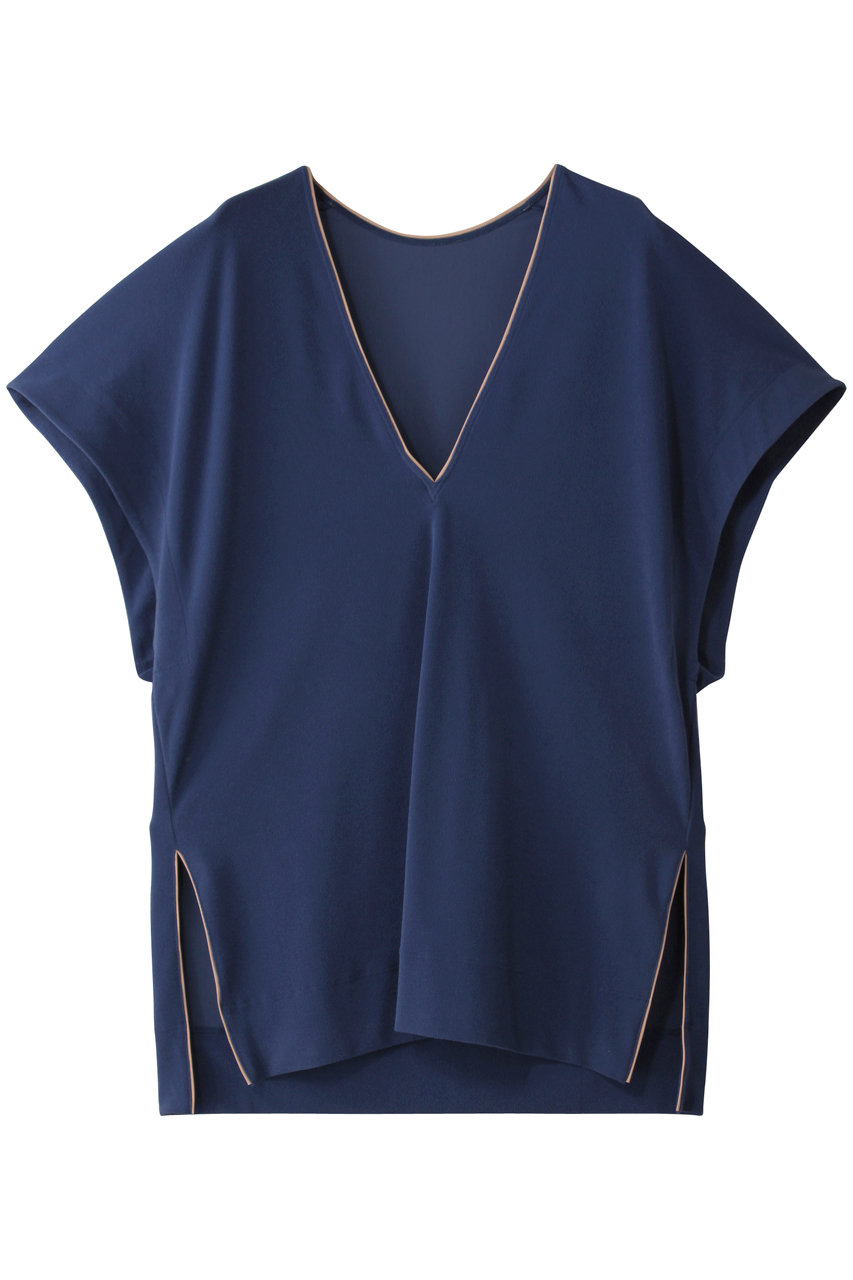 Speedo パイルラインカバーアップトップ (グローブブルー, L) スピード ELLE SHOP Speedo パイルラインカバーアップトップ (グローブブルー, L) スピード ELLE SHOP