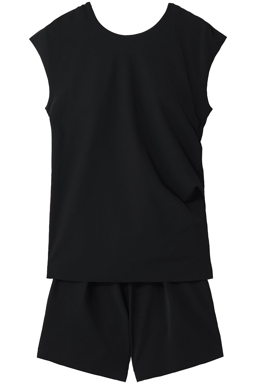 スピード/Speedoのフレンチスリーブタックセパレーツ(ブラック/SFW22631)